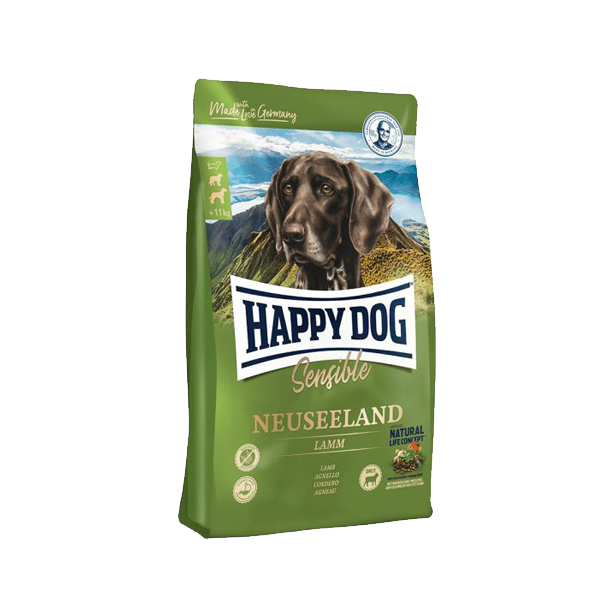 Happy Dog Neuseeland, сухой корм для собак с чувствительным пищеварением, 12.5 кг