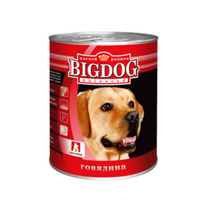 Зоогурман BigDog, консервы для собак Говядина, 850 гр